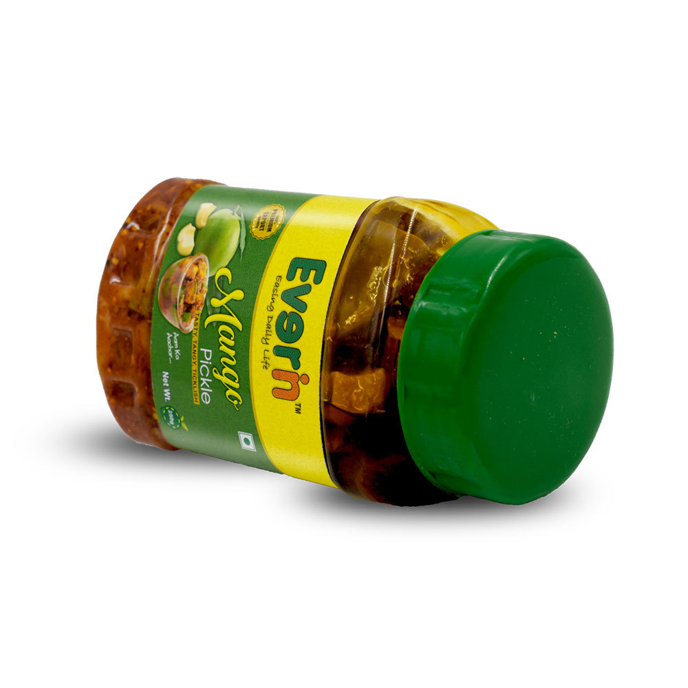 250 Gram Mango Pickle - 250 Gms Pet Bottle, Salty, Sour, Spicy Taste, Oil Preserved, Whole Mango Pieces In Corrugated Carton