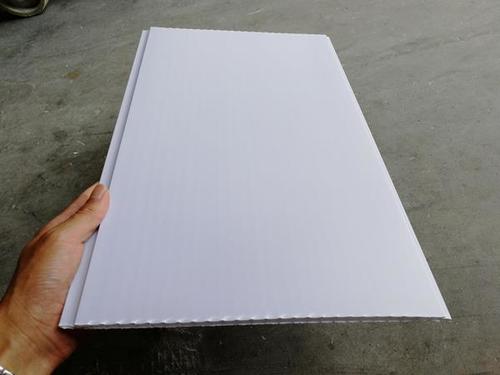 LONSTRONG PVC Wall Cladding Panel - 250*5mm to 300*8mm Sizes, White Glossy Finish, Waterproof, Corrugated, Acoustic, Fire-Resistant Features