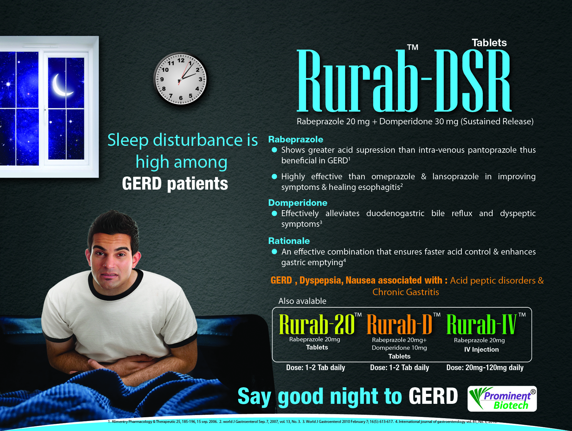 Rabeprazole 20 Mg (I.v.) Injection