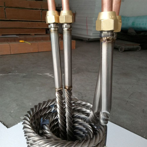 Titanium Heat Exchanger Diameter: 76mm Millimeter (Mm)