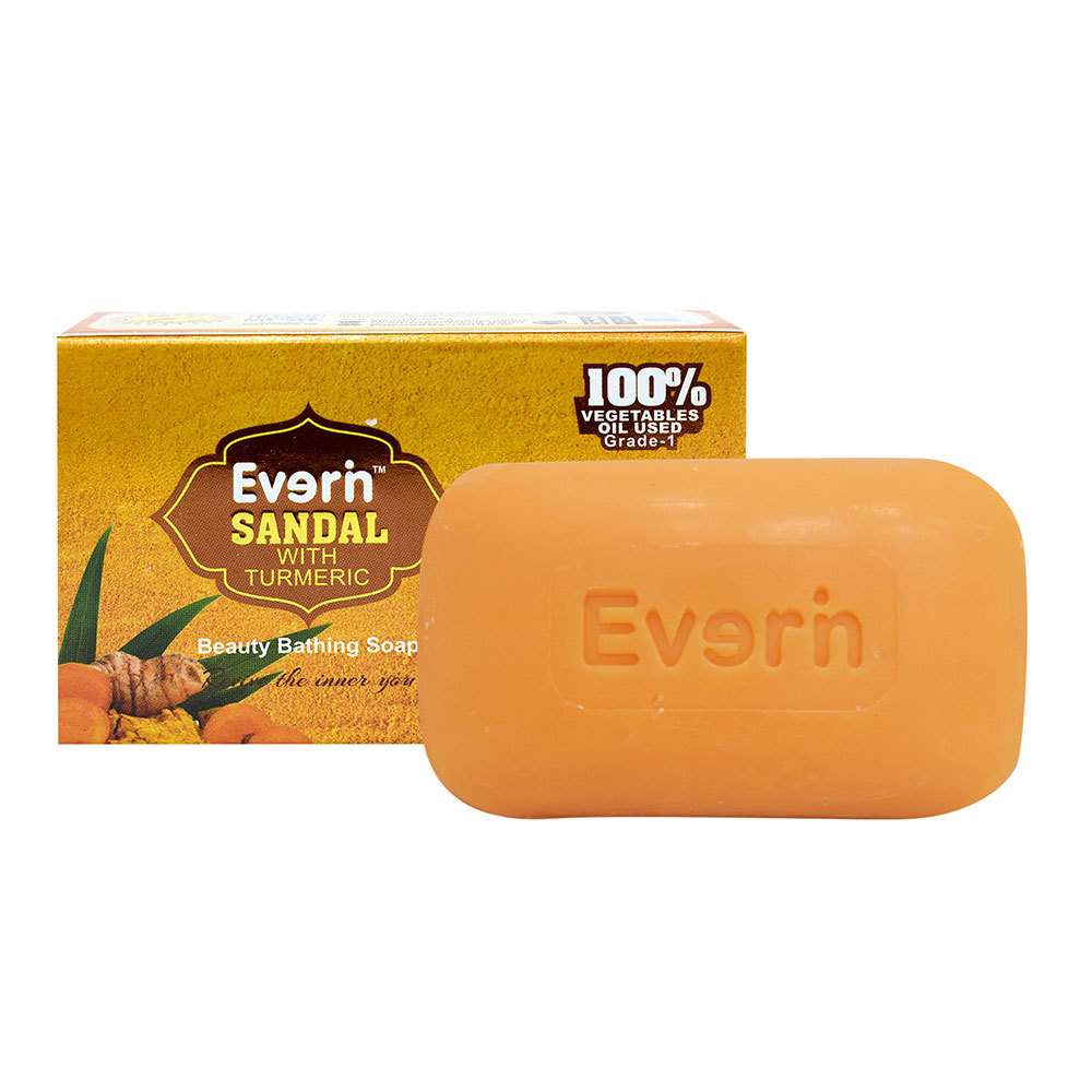 100gm Sandal With Turmeric Soap Ingredients: Herbs