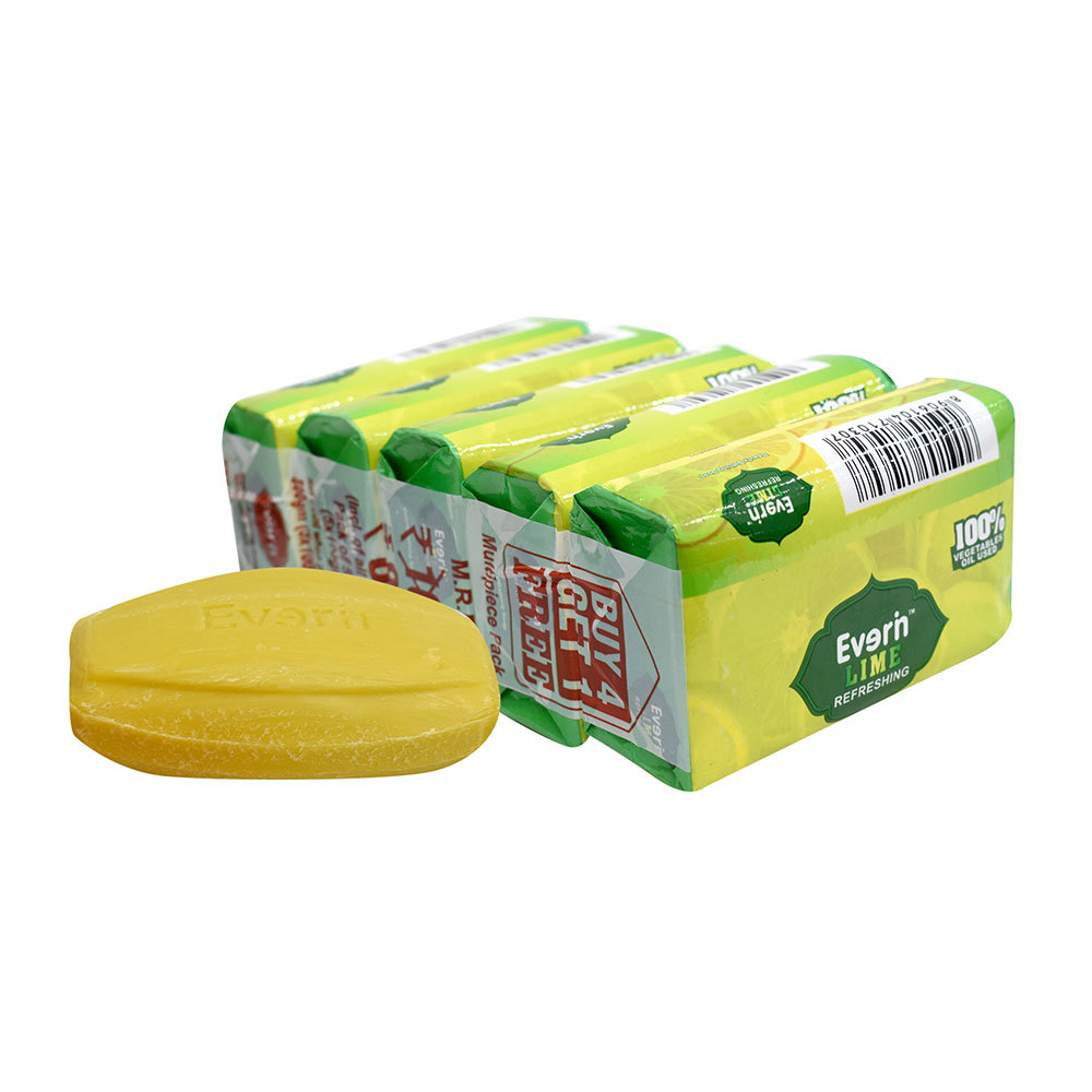 Yellow 100 Gram Refreshing Lime Soap
