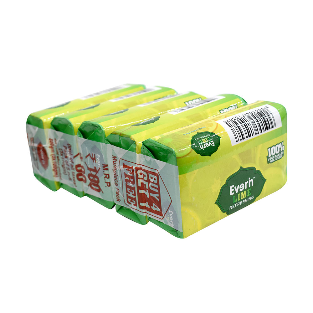 Yellow 100 Gram Refreshing Lime Soap