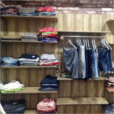 Wooden Slat Wall Panel Shelves - Wooden, Customize Size, Brown, Wall Mounted, Polished Finish, 10-50 kg Weight Tolerance | Ideal for Commercial Usage