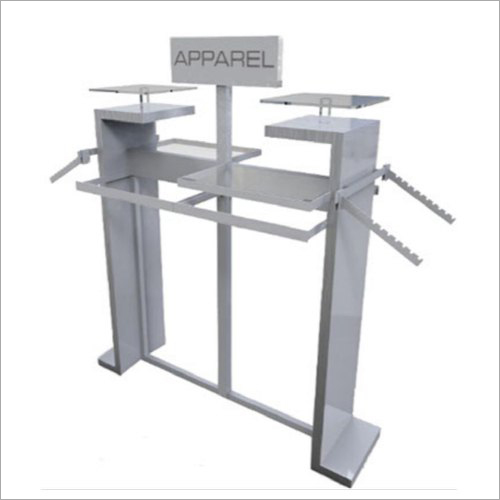 Easy To Install Apparel Display Stand