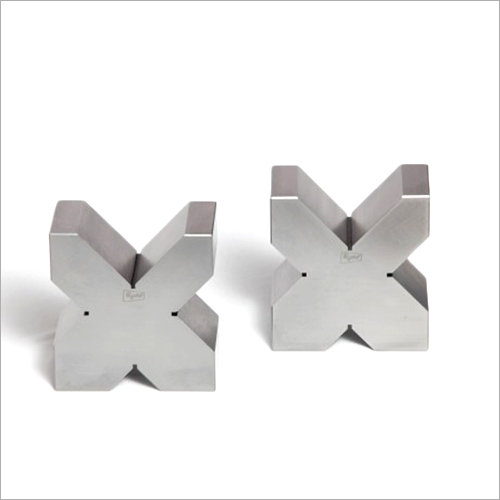 क्लैम्प और यूनिवर्सल वी ब्लॉक के साथ सख्त और ग्राउंड वी ब्लॉक