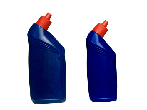 एचडीपीई टॉयलेट क्लीनर खाली बोतल