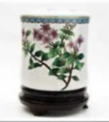 Black Leaf Cremation Urns