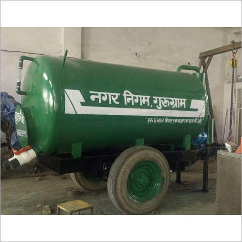 Green 4000 Ltr Trolley Mounted Suction Machine