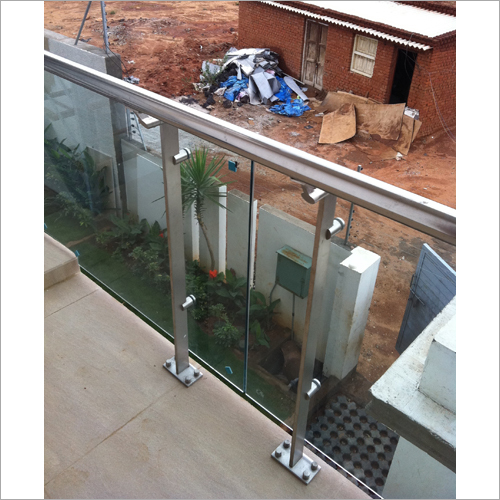 Transparent Balcony Railing Glass