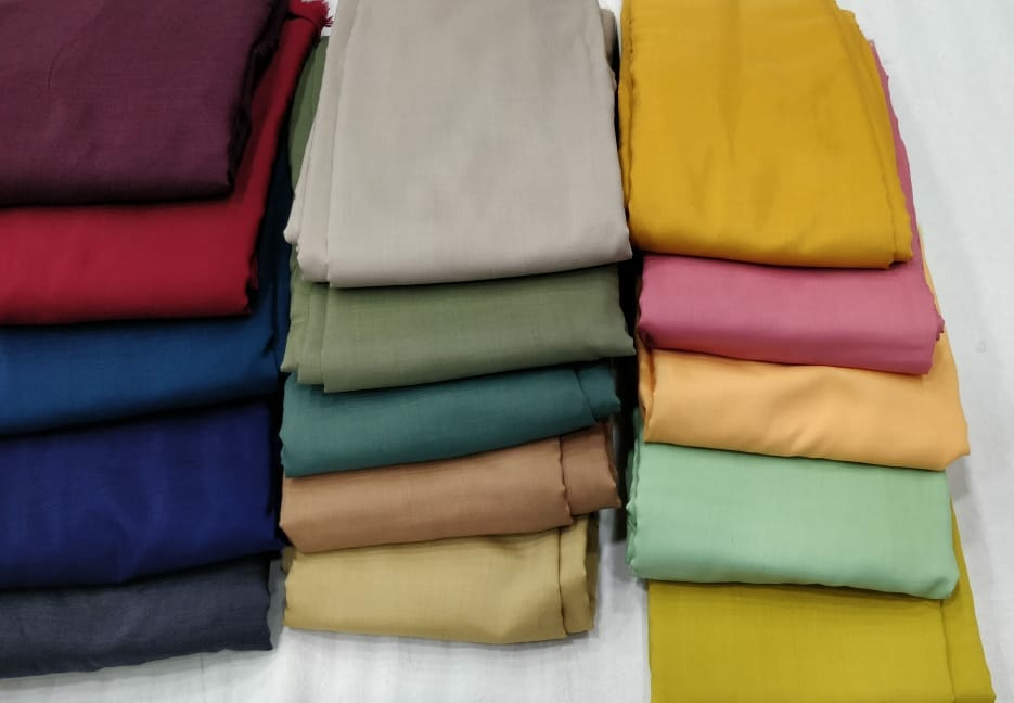Washable Plain Muslin Fabric