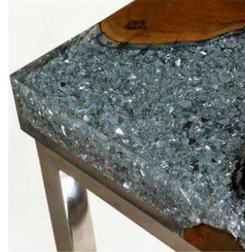 होटल और घर के लिए हस्तनिर्मित लकड़ी का राल स्टोन क्लियर टेबल टॉप उच्च गुणवत्ता वाला नया डिज़ाइन