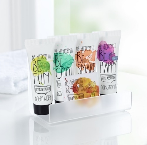 Stand Up Acrylic Toiletries Presenter