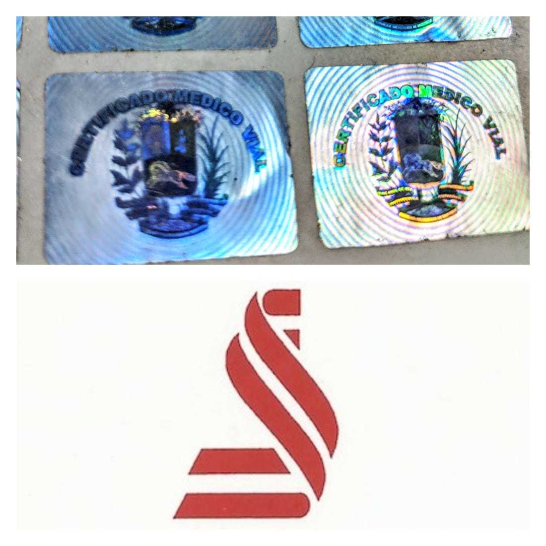 Customized Holographic Overlay Ribbon - Pet Material, Multi-color Laser Design | Adhesive Hot Melt, Anti-counterfeit Security Features