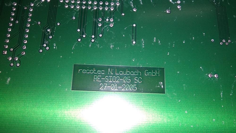 Pcb Card Re-si02-05 Sc