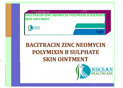 बैकीट्रैकिन जिंक नियोमाइसिन पॉलीमिक्सिन बी सल्फेट ऑइंटमेंट