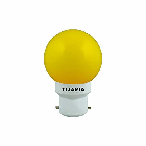 Tijaria LED Moon Light Bulb - 0.5W Yellow Color, 220-240V Indoor Use, 1 Year Warranty