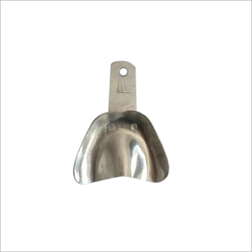 Dental Impression Tray - Brass Material, Polished Finish | Clinical Use, Durable and Smooth Edges, Premium Box Packaging