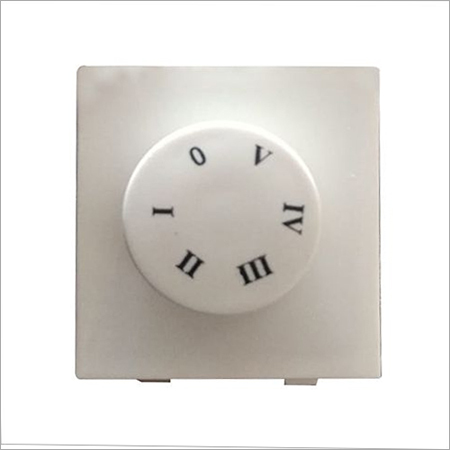 5 Step Socket Type Fan Regulator - Rated Voltage: 100V, Supply Voltage: 230V | 1 Year Warranty, Electric Power Supply, Different Size Available