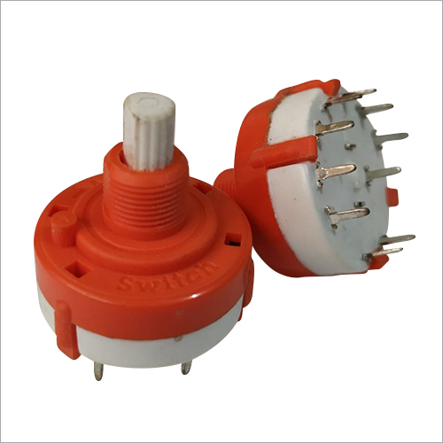 26 mm Rotary Switch - 5 Step Variable , Durable Brass Terminals, 1 Year Warranty, Electric Purpose with 230V Supply Voltage