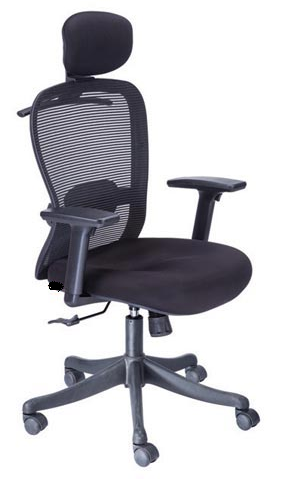 Black High Back Mesh Office Chairs