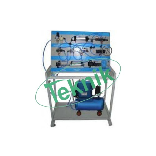 Training Model Of (Pneumatic Controller) - Color: Grey Blue