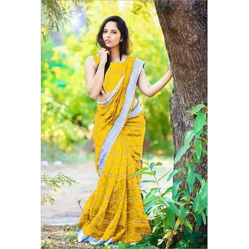 Handloom Check Sarees