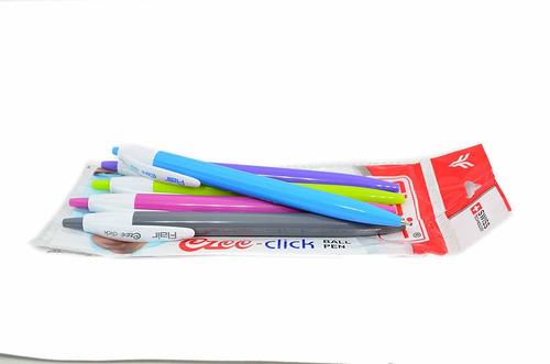 Flair Ezee Click Blue Ball Pen Pack Of at Best Price in