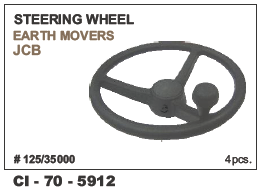 Steering Wheel Jcb Warranty: Yes