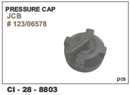 Pressure Cap JCB - Durable Alloy Material | Warranty Included, Enhanced Pressure Resistance