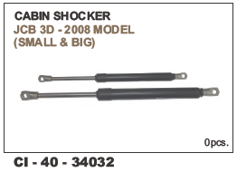 Cabin Shocker Jcb Warranty: Yes