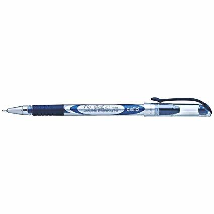 Cello Flogel (Blue Ink) Gel Pen - Pack Of 10