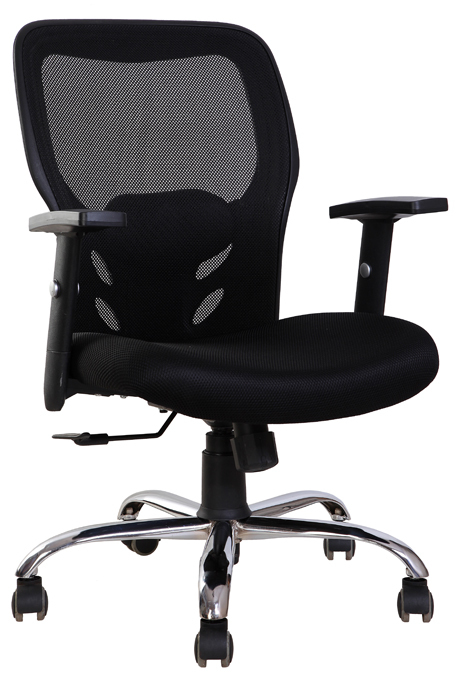 Executive Mesh Back Chair - Durable Black Mesh , Stylish Design For Home And Office Use