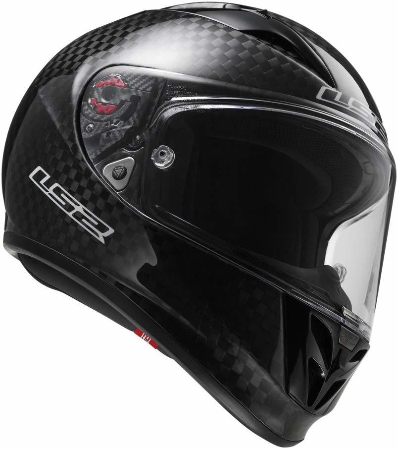 Full Face Helmet Ls2 Ff323 Arrow C Solid Gloss Carbon Black