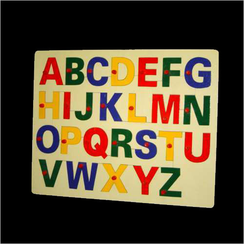 Multi I Color Alphabet Liftout English