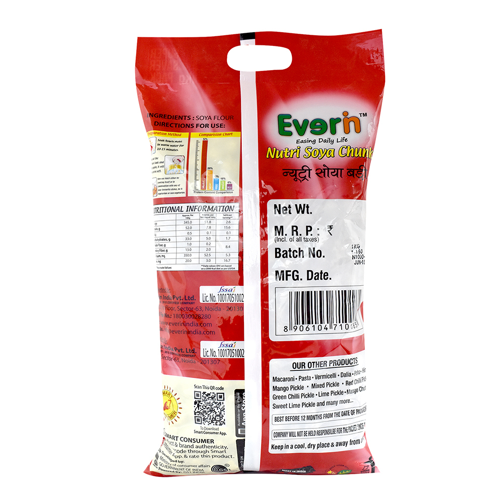 1kg Nutri Soya Chunk