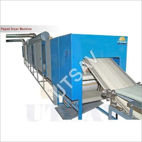 White Industrial Papad Dryer Machine