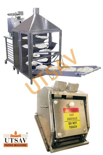 Automatic Chapati Making Machine - MS Construction, 220 to 415 Volt | High Efficiency, Self Aligning Design for Bulk Production