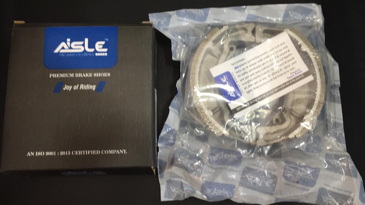 Brake Shoes - Metal Circular | Gray Best Oem Quality For Brake System - Set Of 2