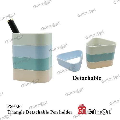 कई कलर ट्रायंगल डिटेक्टेबल पेन होल्डर