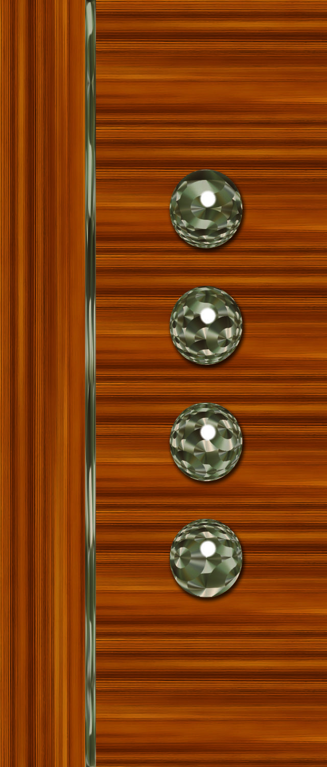 Pvc Digital Door - Color: White