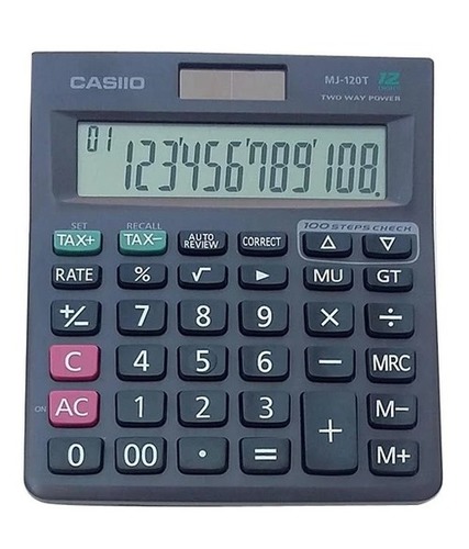Casio Mj-120T-W Basic Calculator  (12 Digit)