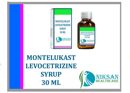 मॉन्टेलुकास्ट लेवोसेट्रिज़ीन सिरप