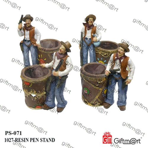 बकेट रेज़िन पेन स्टैंड