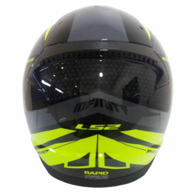 thumbnail image 2 of LS2 FF353 Rapid Full Face Motorcycle Helmet | Matt Black With Gold Iridium Visor | ACU & ECE 22.06 Approved 2 of 4