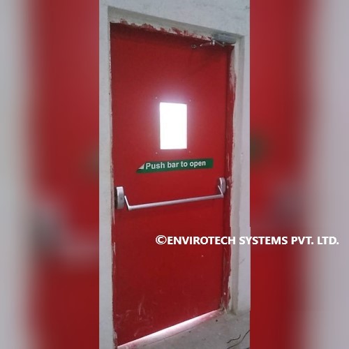 Fire Door - Finish: Powder Coated