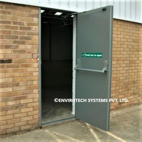 Fire Door - Finish: Powder Coated