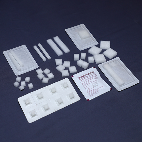 White Medical Hemostatic Gelatin Sponge