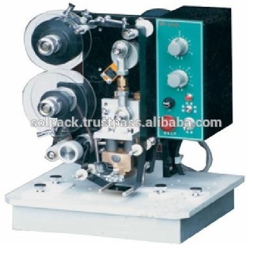 Hot Code Printer Manual 4 Line - Color: Silver