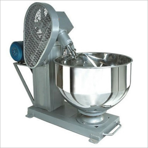 Dough Kneading Machine - Stainless Steel, Standard Size, Silver Color | Semi Automatic, 1 Year Warranty, Dynamic Motor System